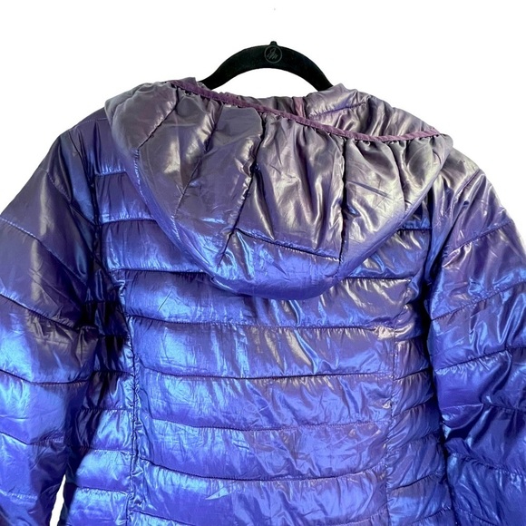 George Women's Puffer Jacket S Winter Purple Long - Picture 11 of 14